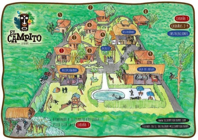 El Campito Lodge 阿亚姆佩 外观 照片
